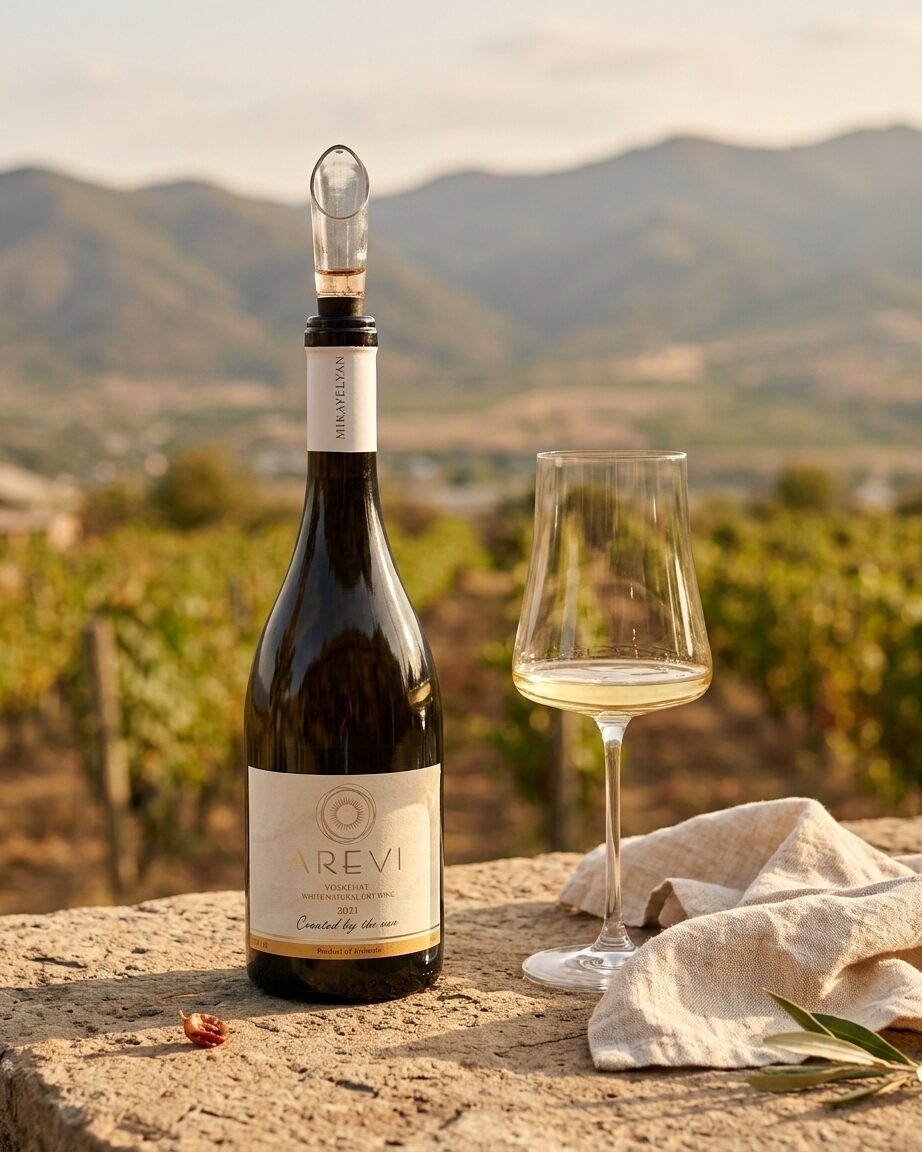 Arevi vineyard sunset